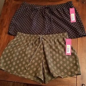 NWT sleep shorts